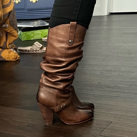 Sam Edelman naharra boots in brown size 7.5 - Picture 6 of 6